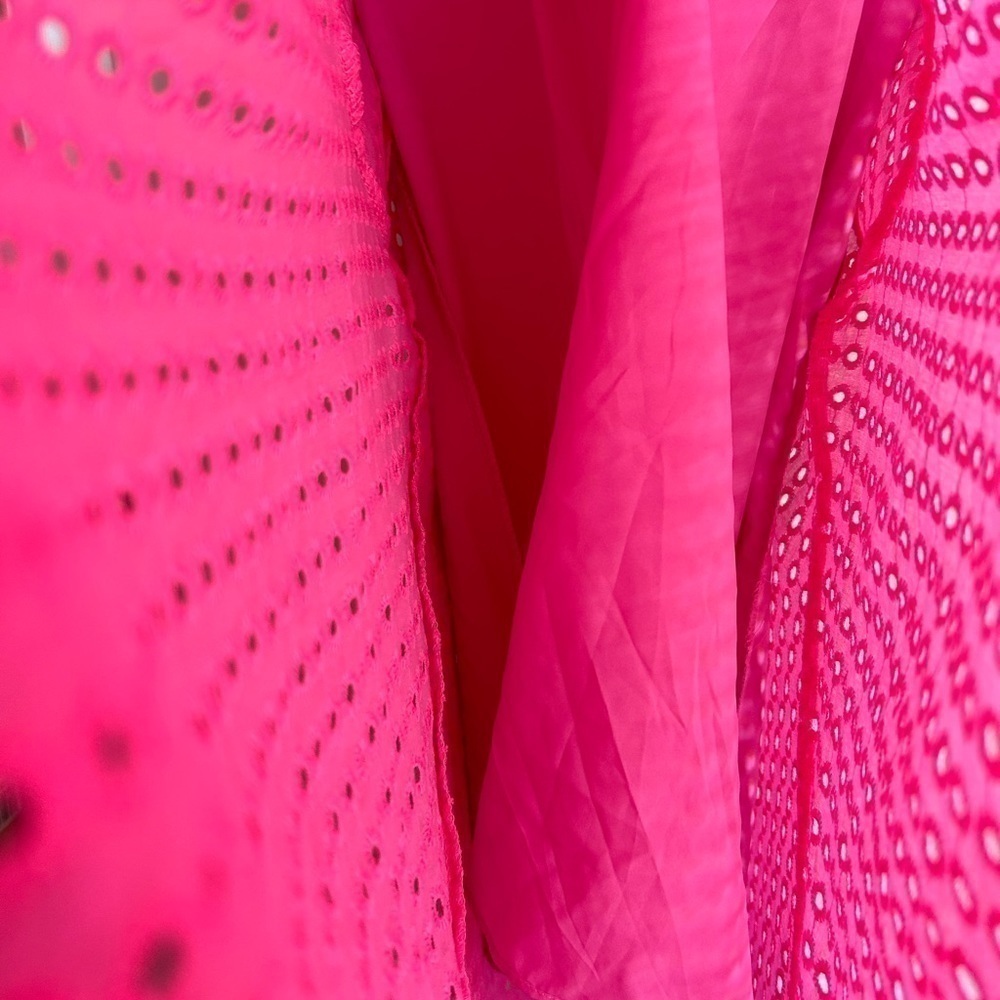 NWT BEULAH Love Pink Frills High Low Dress- Size Large - Picture 5 of 9